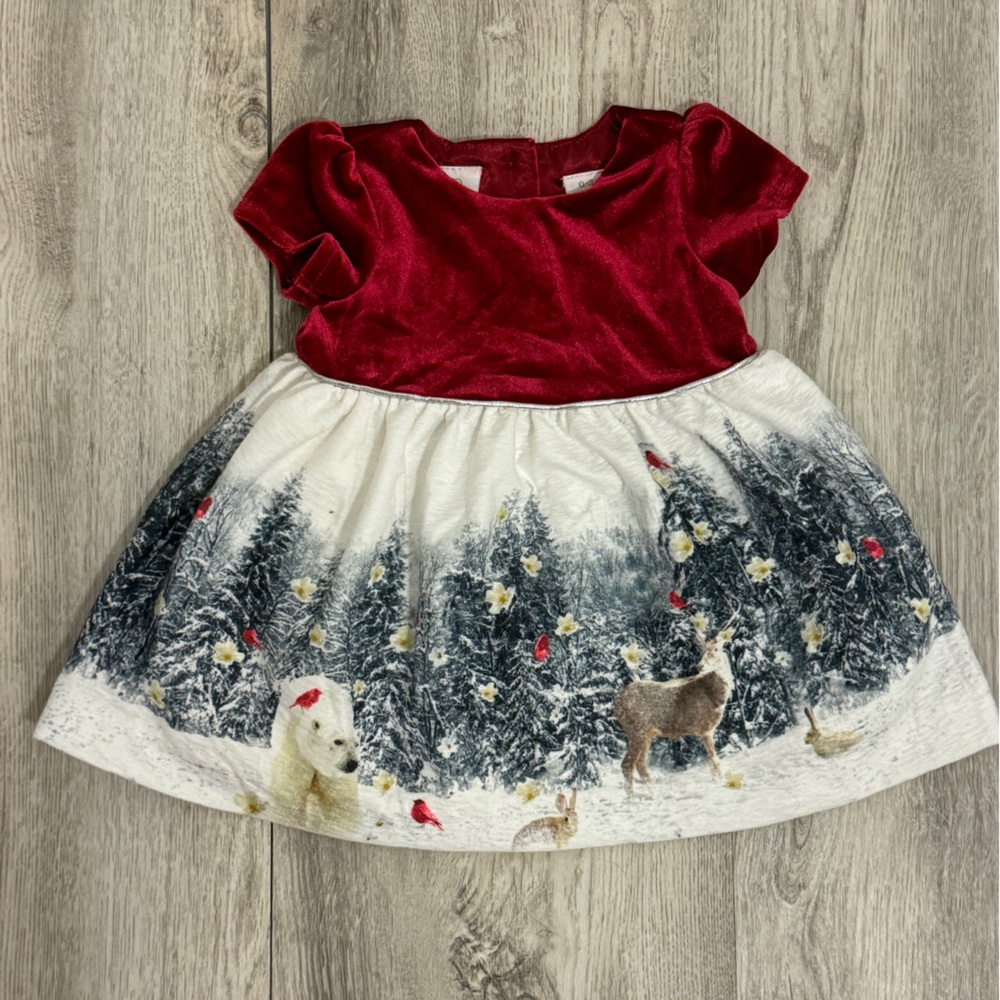 Koala Kids 0-3 winter holiday dress